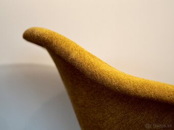 Žlté retro kreslo Miroslav Navrátil - 6