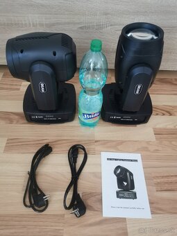 4ks otočné hlavy 150W beam + kufor pre 4ks - 6