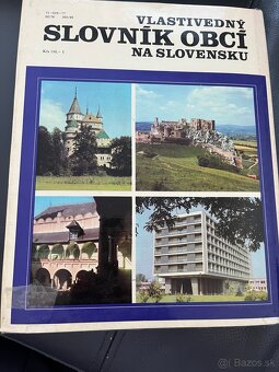 Slovník obcí na Slovensku 1, 2 - 6