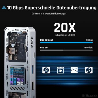 Predam Dockcase USB C hub 10 in 1 - 6