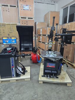 WEBER - Vyvažovačka LCD + prezúvačka s ramenom - 6