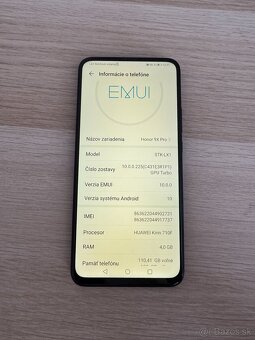 Honor 9X Pro – 4 GB RAM / 128 GB – Veľmi dobrý stav - 6