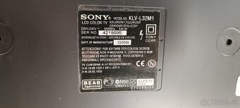 Sony lcd KLV-L32M1 - 6