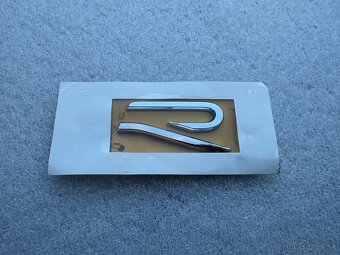 Volkswagen Zadny a bocny emblem R R-line original - 6