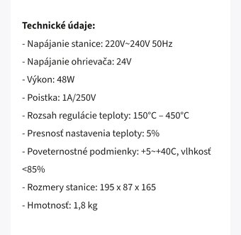 Spájkovacia stanica PR-ZD-937 - 6