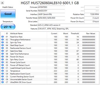 3,5" HDD Seagate / HGST 6TB - 6