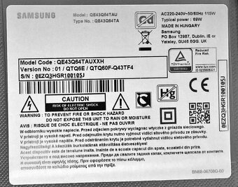 Televízor 4K SAMSUNG QE43Q64TAUXXH - 6