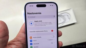 Apple iPhone 16 modrý 128GB - aj vymením - 6