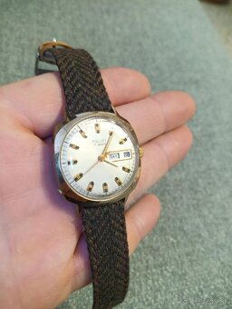 Retro naťahovacie Poljot 2628N plne funkčné, zachovalé - 6