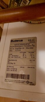 Predám plynový kotol Buderus - 6
