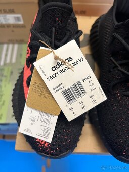 Adidas Yeezy Boost 350 V2 Core Black Red, 38.5 - 6
