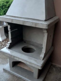 betónový krb ( záhradný gril) - 6