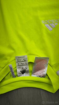 Originál tričko Adidas v 164 a  cyklistické nohavice Decathl - 6