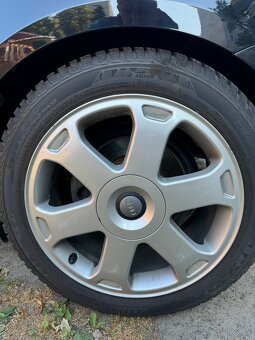 Predám 4 originálne kolesá Audi – disky 17" + nové pneumati - 6
