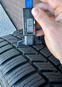 Originál alu kolesá volkswagen merano 5x112, nové pneu - 6