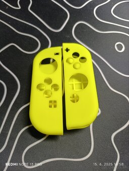 Joy-Cony – modrý + žltý, originál Nintendo Switch - 6