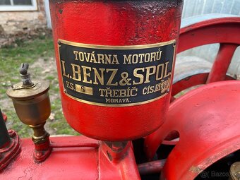 Stabilní motor Benz 5HP, rok 1931 - 6