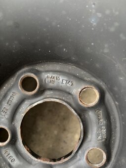 Plechové disky 195/65 r15 5x100 - 6