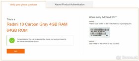 Redmi 10 Carbon Gray 4GB RAM 64GB ROM (2022) TOP STAV - 6