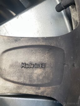 Predám 205/55 r17 disky 5x100 - 6