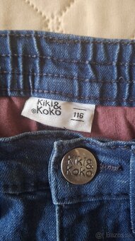Zateplené rifle Kiki&Koko veľ. 116 - 6