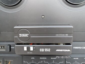 Kotúčový magnetofón ARISTONA EW-5512 (PHILIPS N-4504) - 6