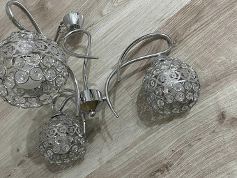 Elegantný stropný luster s krištáľovým efektom - 6