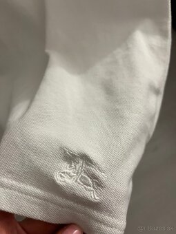 Burberry dámska biela polokošela - 6