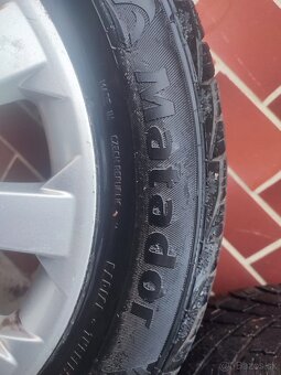 ALU disky R16 5x110 OPEL Zafira B + Zimné pneu - 6