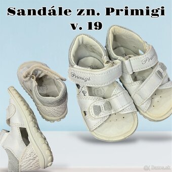Botasky, sandále, sapačky - veľ. 18 a 19 - 6