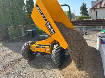 VÝKOPY BAGROM A DUMPER 3t - 6