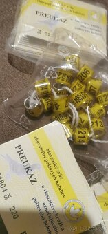 Krúžky na poštové holuby - 6