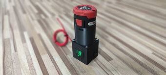 Adaptér batérie parkside 12V Team + vypínač+ voltmeter - 6