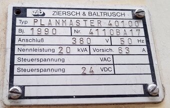 Povrchová bruska Planmaster FS 4180 - 6