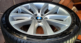 alu R19 5x120, dvojrozmer, orig. BMW 5, F10, F11 + pneu - 6