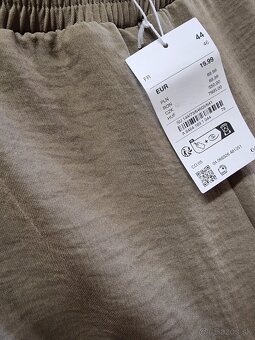 Nohavice letné, elastické, nové, XXL - 6