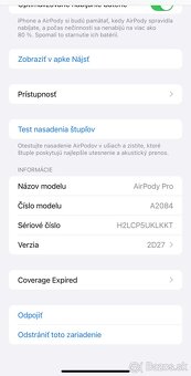 Apple AirPods Pro 1 s MagSafe s bezdrôt. nabíjacím puzdrom - 6