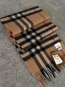 Burberry 100% kašmír šál - 6