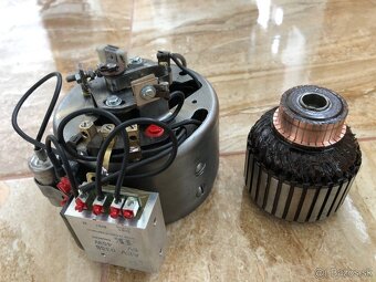 Jawa 250 / 11 pérák - zapalovanie po GO , kostra mínus pól - 6