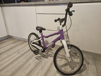 WOOM 3 purple, 16 palcové kolesá, veľmi pekný stav - 6