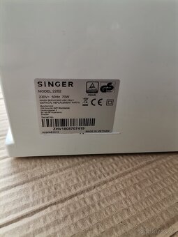 Vymením Singer tradition tm 2282 - 6
