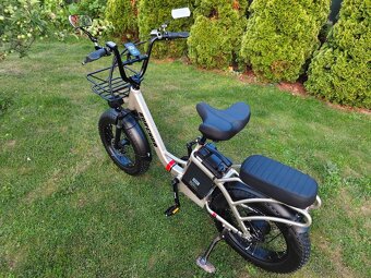 Výkonný mestský ebike Burchda 1000W,31.5Ah,45km/h,200km,nový - 6