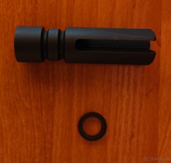 AR-15: JP charging handle, King Comp, tlmič plameňa – nové - 6