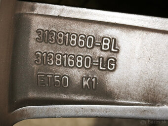 Volvo V40 CC - orig. 18" alu disky - 6