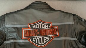 Harley Davidson pánska kožená bunda - 6
