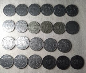 Obehové mince Rakúsko-Uhorsko HELLER 1892-1918 - 6