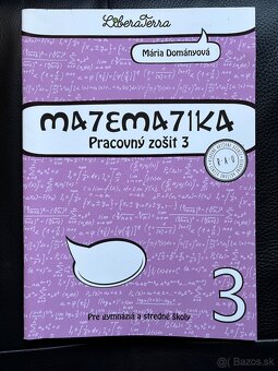 Pracovný zošit matemematika 1, 2, 3 - 6