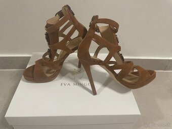 kožené Sandale Eva Minge vel. 36, Vd 23,5cm - 6