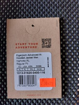 Mammut Eigerjoch Advanced IN Hooded Jacket. veľ. XL - 6