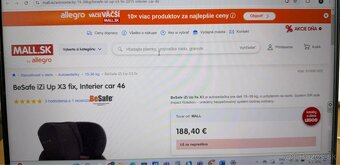Autosedačka BeSafe iZi Up X3 fix 15-36kg - 6